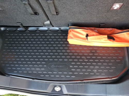 Модельный коврик в багажник для Toyota Tank / Roomy / Daihatsu Thor / Subaru Justy 2016- фото 2