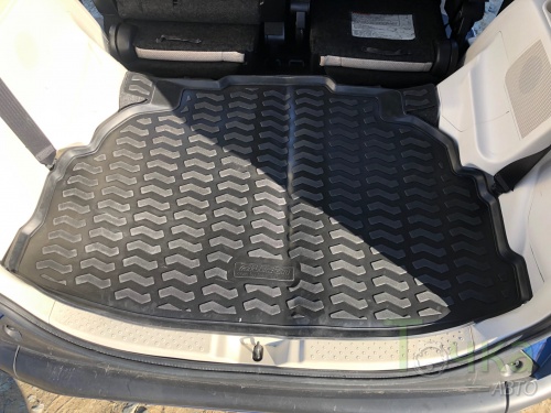 Модельный коврик в багажник для Toyota Sienta с 2015 по н.в. фото 3