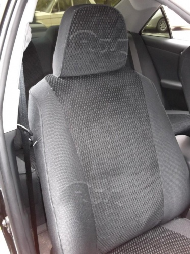 Чехлы для Toyota Camry (V50) 2012-2018, комплектация с механической регулировкой второго ряда сидений фото 7