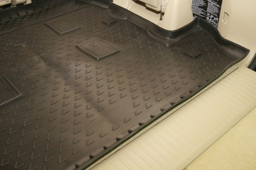Модельный коврик в багажник для Lexus LX570 2007-2015 7 мест фото 4