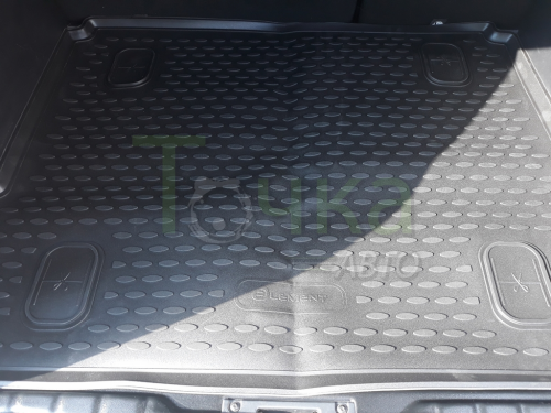 Модельный коврик в багажник для LADA Xray с 2015 по н.в. с фальш-полом фото 2