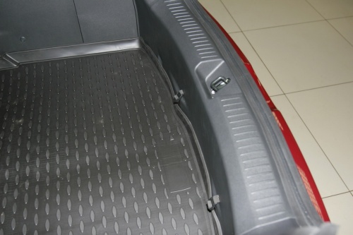 Модельный коврик в багажник для Mazda Demio 2007-2014 фото 2