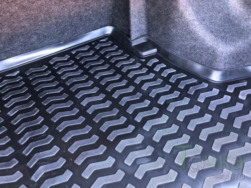 Модельный коврик в багажник для Toyota Corolla Axio с 2012 по н.в. Правый руль фото 6