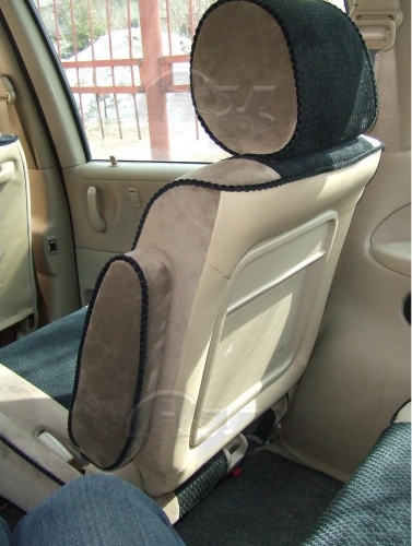Чехлы для Mazda MPV 1999-2006, комплект на 3 ряда сидений фото 5