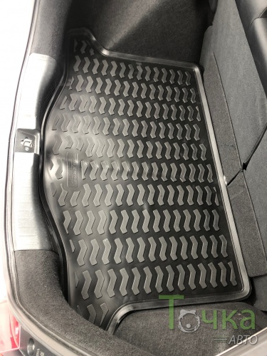 Модельный коврик в багажник для Honda Fit 2013-2020 Правый руль фото 5
