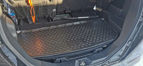 Модельный коврик в багажник для Toyota Tank / Roomy / Daihatsu Thor / Subaru Justy 2016- фото 3