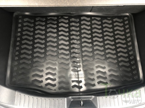 Модельный коврик в багажник для Mazda Demio 2014-2019 Правый руль фото 2