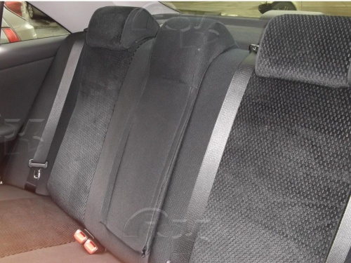 Чехлы для Toyota Camry (V50) 2012-2018, комплектация с механической регулировкой второго ряда сидений фото 9