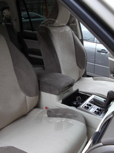 Чехлы для Lexus GX460 2009-2013,  без мониторов на передних спинках фото 2