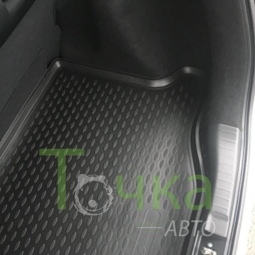 Модельный коврик в багажник для Honda Fit 2013-2020 фото 3