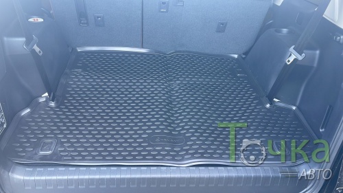 Модельный коврик в багажник для Toyota Land Cruiser Prado 2017-2022 7 мест Правый руль фото 2