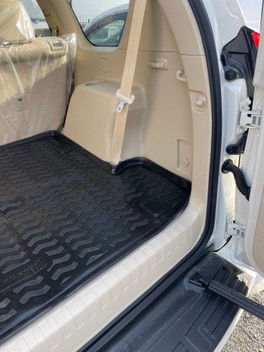 Модельный коврик в багажник для Toyota Land Cruiser Prado 150 2017-2023 ПРАВЫЙ РУЛЬ фото 3