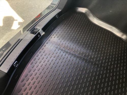 Модельный коврик в багажник для Toyota Prius с 2015 по н.в. фото 2