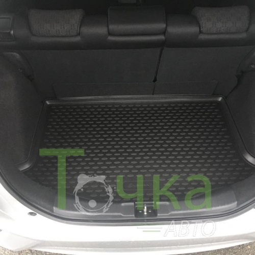 Модельный коврик в багажник для Honda Fit 2013-2020 фото 2