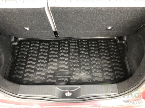 Модельный коврик в багажник для Toyota Passo 2016- / Daihatsu Boon Правый руль фото 2