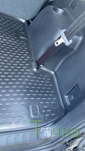 Модельный коврик в багажник для Toyota Land Cruiser Prado 2017-2022 7 мест Правый руль фото 3