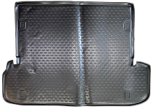Модельный коврик в багажник для Toyota Land Cruiser Prado 2017-2022 7 мест Правый руль