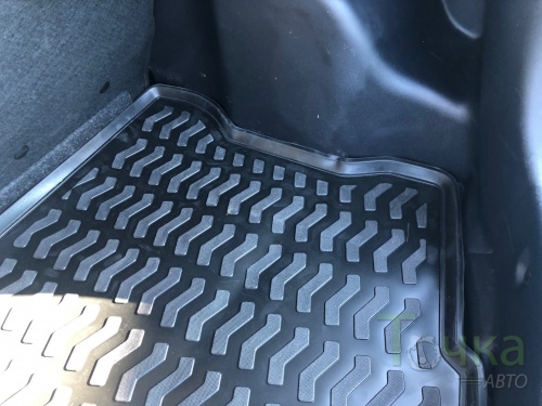 Модельный коврик в багажник для Toyota Aqua 2011-2021 Правый руль фото 2
