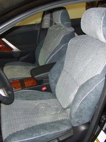 Чехлы для Toyota Camry (V40) 2007-2012, для автомобиля с левым расположением руля фото 2