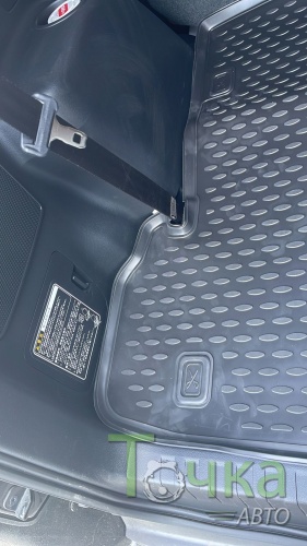 Модельный коврик в багажник для Toyota Land Cruiser Prado 2017-2022 7 мест Правый руль фото 4