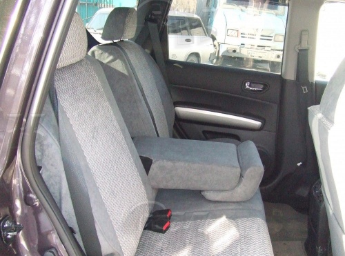 Чехлы для Nissan X-Trail 2007-2012, в кузове Т31, средний подголовник утоплен фото 4