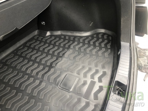Модельный коврик в багажник для Toyota Prius с 2015 по н.в. фото 5