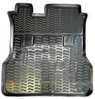 Модельный коврик в багажник для Honda Stepwgn 2015-2021 большой при сложенном третьем ряде