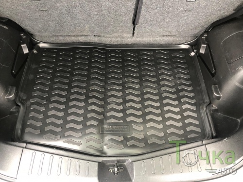 Модельный коврик в багажник для Nissan Note 2012-2020 Правый руль фото 4