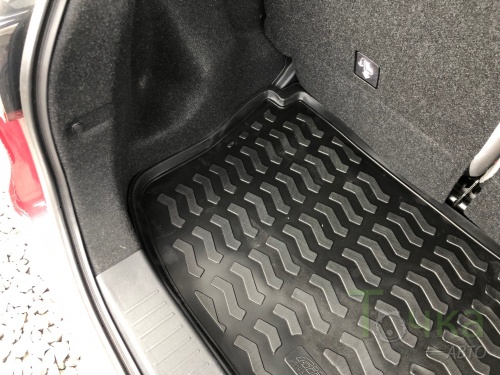 Модельный коврик в багажник для Toyota Passo 2016- / Daihatsu Boon Правый руль фото 4