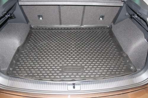 Модельный коврик в багажник для Volkswagen Tiguan с 2016 по н.в. фото 2
