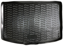 Модельный коврик в багажник для Toyota Vitz 2010-2020 2WD