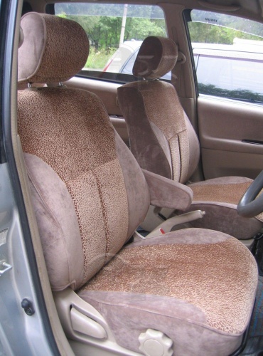Чехлы для Toyota Ipsum / Toyota Gaia 1996-2001, комплект на 3 ряда сидений